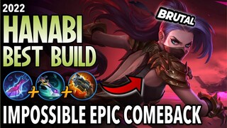 Hanabi Best Build for 2022 | Top 1 Global Hanabi Build | Hanabi Gameplay - Mobile Legends: Bang Bang