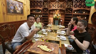 SAPA TV ( P1 ) CÙNG CHỦ TỊCH ĐI THƯỞNG THỨC MÓN BÒ DÁT VÀNG 24K TẠI SÀI GÒN