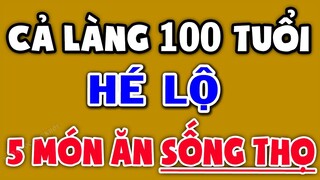 5 Món Ăn CẢ LANG ở Nhật Bản SỐNG TRƯỜNG THỌ Rất Đơn Giản, Thần Kỳ Khiến Khoa Học Nể Phục