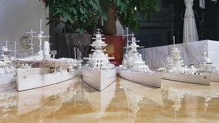 【纸模型】战舰纸模大合集