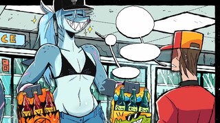 海底便利店偶遇社牛鲨鱼🦈