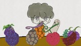 MUKBANG ANIMATION ASMR Eating Devil Fruits on one piece anime