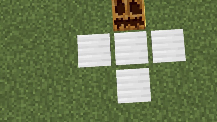 This is the iron golem that Bro has never seen before.