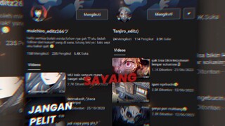 collab with @tanjiro_editz),ada yang mau ikutan collab gak?btw jangan lupa follow yah,itu akun lama