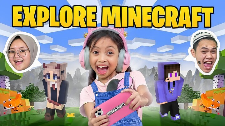 24 JAM LEIKA JALAN-JALAN EXPLORE KOTA MINECRAFT 🥰🤩KOMPILASI LEIKA GAMING 1 JAM [MINECRAFT INDONESIA]