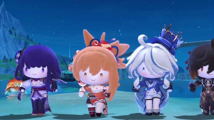 Play Genshin Impact in this life! Vote to start a group and become fufu