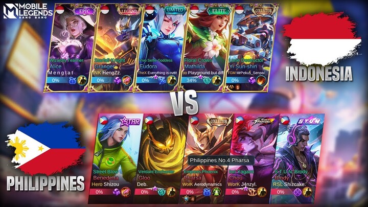 Scary Pharsa!! Granger Indonesia vs. Philippines No.4 Pharsa!! | National Arena Contest MLBB