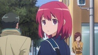 Kushieda Minori and Takasu Ryuji
