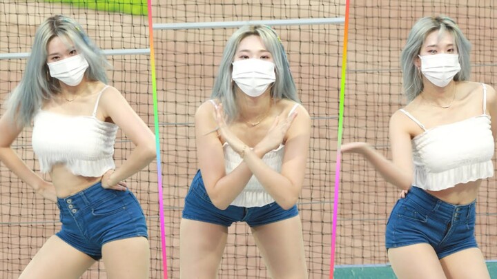 「4K」Cheerleader Kim Hyun-ji covers 'WE GO' fromis_9 HD live shot