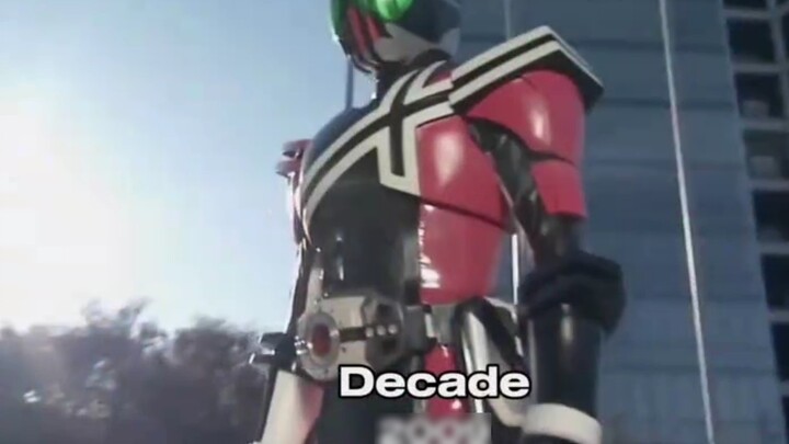 From Showa to Reiwa, Decade's Kamen Rider