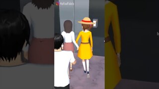 TAIGA PASANG LIFT JEBAKAN MALING DI RUMAH #Shorts SAKURA SCHOOL SIMULATOR