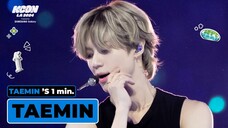 TAEMIN || KCON LA 2024 LINE UP FULL PERFORMANCE || 태민