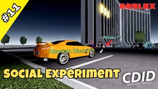 Social Experiment Rakyat CDID bersama Bpk Jendral // Car Driving Indonesia (Roblox) #11