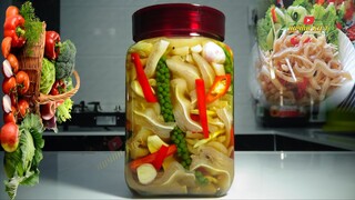 TAI HEO NGÂM NƯỚC MẮM giòn thơm ngon, Cách làm Thịt Ngâm Nước Mắm Sả Ớt Tiêu Tỏi