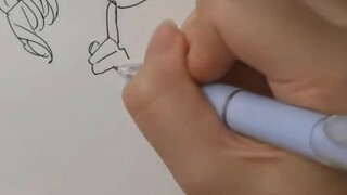 Draw my OC Leilei's new clothes without any sketches (?)