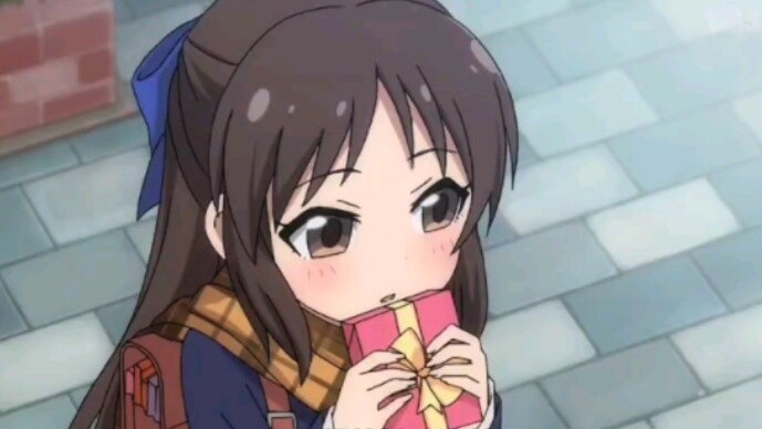 Who will Alice give the chocolate to?