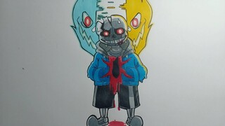 How To Draw Last breath phase 6  vẽ sans hơi thở giai đoạn 6