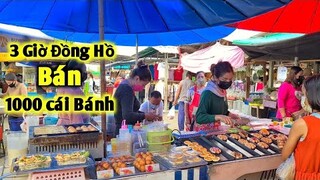 Mẹ Ổ Và Nan Bán Hơn 1000 Cái Bánh Ở Chợ Thái Trong 3 Tiếng | Cuộc Sống Thái Lan #33
