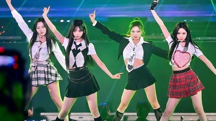 aespa’s latest CCMA “Flame” + Girls’ stage performance revealed!
