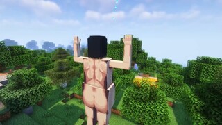 Kalahkan Minecraft! Tapi Serang Titan