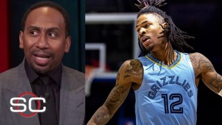 Stephen A reacts to Ja Morant in Minnesota Timberwolves vs Memphis Grizzlies Game 6 NBA Playoffs