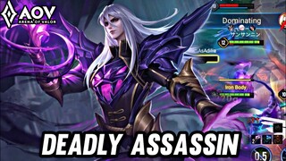 AOV : PAINE GAMEPLAY | DEADLY ASSASSIN - ARENA OF VALOR LIÊNQUÂNMOBILE ROV COT