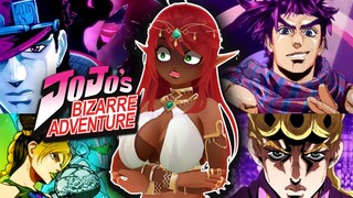 I'm so sorry... ALL JoJo Bizarre Adventure Openings | JoJo's Fan Reacts