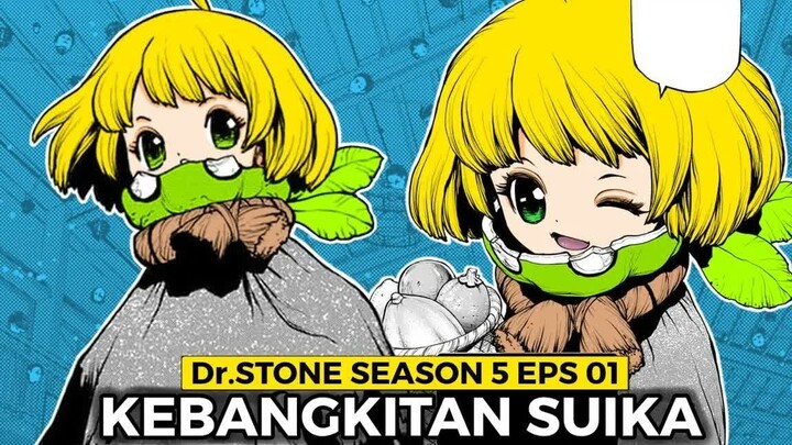 Dr.Stone Season 5 Episode 01  -  Perjuangan Suika Menyelamatkan Umat Manusia