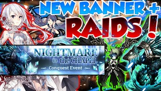 NEW GACHA BANNER + FIRST EVER RAIDS! 2 NEW NIGHTMARES! - SINoALICE