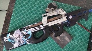 Luo Tianyi x Dark Zone Breakout P90 Gun Skin Restored