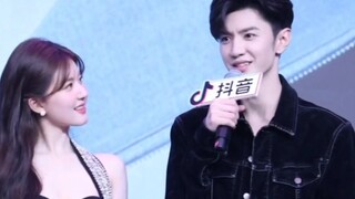 [Chen Zheyuan｜Zhao Lusi] The press conference is so sweet! It is suitable for repeated viewing! Goin