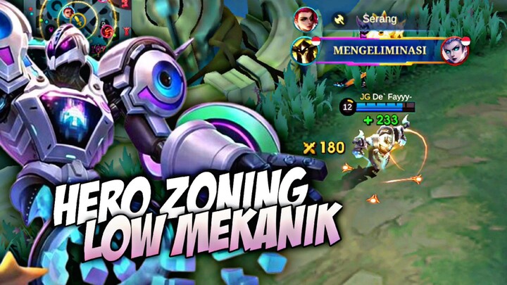 PAKE HERO INI AUTO GAK PULANG!! ZONING MUSUH TANPA AMPUN!! - Mobile Legends