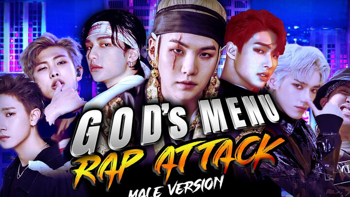 kpop现役男团rapper （rap担当）—— Rap Attack（对决）—— 四分半视听盛宴
