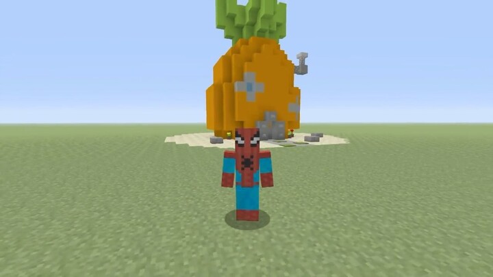 Minecraft Tutorial_ How To Make Spongebob Squarepants House _Spongebob Squarepan