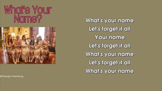 [Phiên âm tiếng Việt] What's Your Name - (G)I-DLE