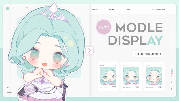 [Live2D Model Showcase] The Addictive Minty Pancake🥞