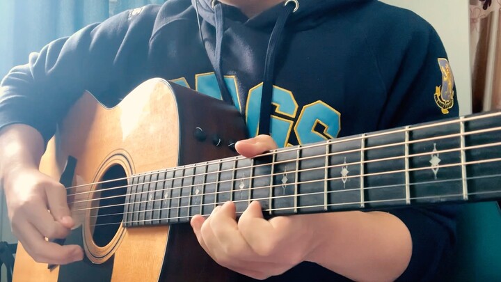 A simple and coquettish acoustic guitar solo, use 30 seconds to conquer your circle of friends (狗头)
