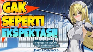 REVIEW GAME ANIME SETELAH MAIN SEMINGGU! BERKAH ATAU BENCANA?! DANMACHI BATTLE CHRONICLE