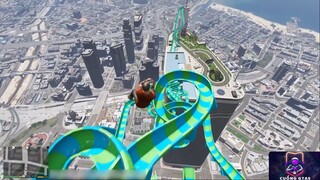 Trượt nước khổng lồ trong GTA 5 - (GTA 5 Mods)_3 #game #gta5