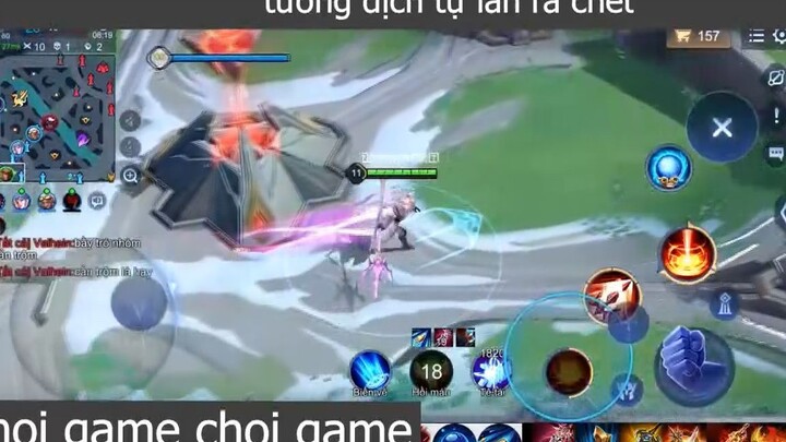 tướng địch tự lăn ra chết p4 #choigamechoigame