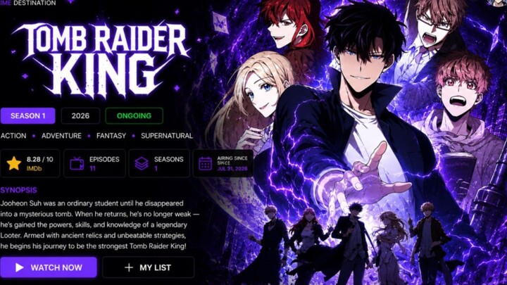 Tomb Raider King | episode 02 | Tamil Dubbed | 720p Tamil Anime