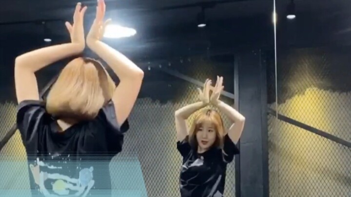 [Learn it in one go] Hwasa teaches mirror dance with the jingle "Maria"