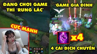 TOP khoảnh khắc điên rồ nhất LMHT 112: Nữ streamer rung lắc cực mạnh, LCK chơi game kiểu gia đình