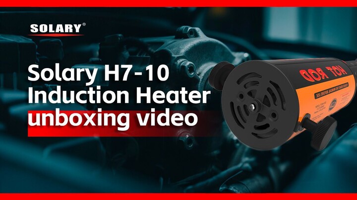 Solary H7-10 Induction Heater unboxing video