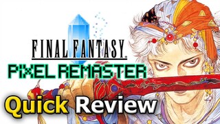 Final Fantasy Pixel Remaster 1-3 (Quick Review) [PC]