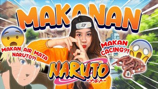 24 JAM MAKANAN NARUTO !! MAKAN CACING ?!