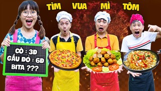 Hà Sam Đại Chiến Nấu Ăn Các Món Từ Mì Tôm -  Tìm Ra Vua Đầu Bếp MasterChef
