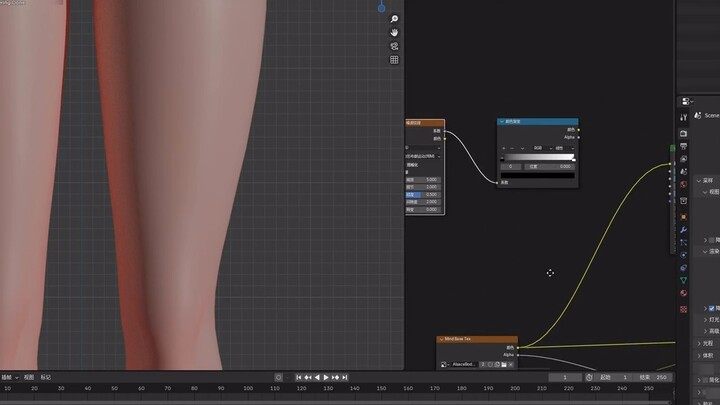 [MMD's Blender Material Node] เอาเข้าปากซะ แม้แต่แมวก็ยังเรียนรู้ได้! - -