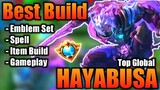 Hayabusa Best Build 2021 | Top 1 Global Hayabusa Build | Hayabusa - Mobile Legends