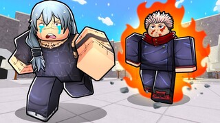 TROLLING PLAYERS WITH *NEW* JJK EMOTES in The Strongest Battlegrounds..